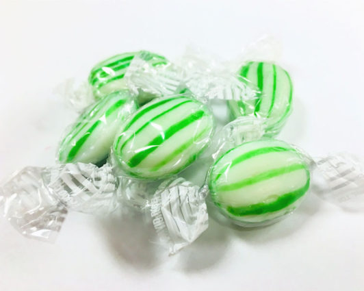 Green Striped Mints 300g