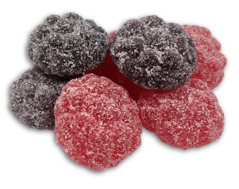 Sour Juice Berries 225g Cottage Country Candies