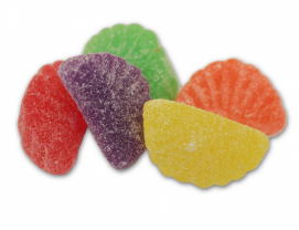Assorted Fruit Slices 400g - Cottage Country Candies
