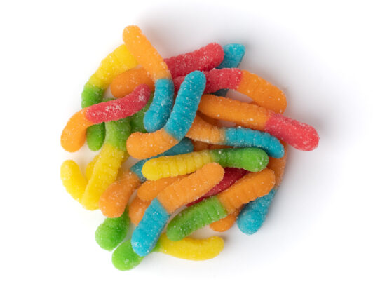 540064-Mini Sour Neon Worms