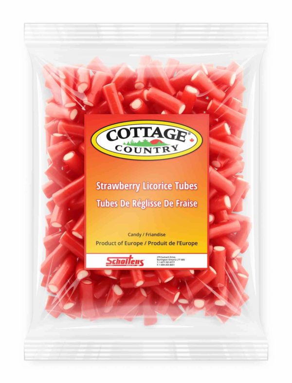 Strawberry Licorice Tubes 1 KG