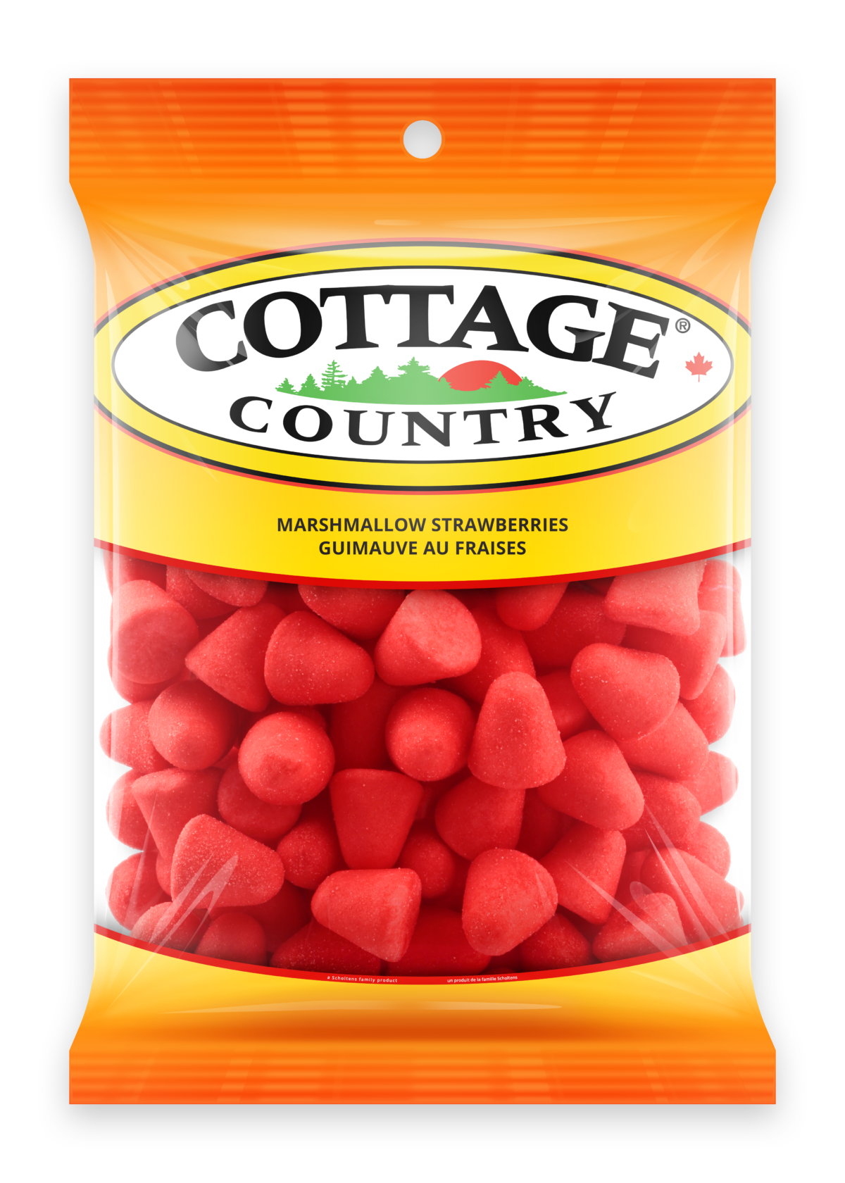 Marshmallow Strawberries 600g Cottage Country Candies