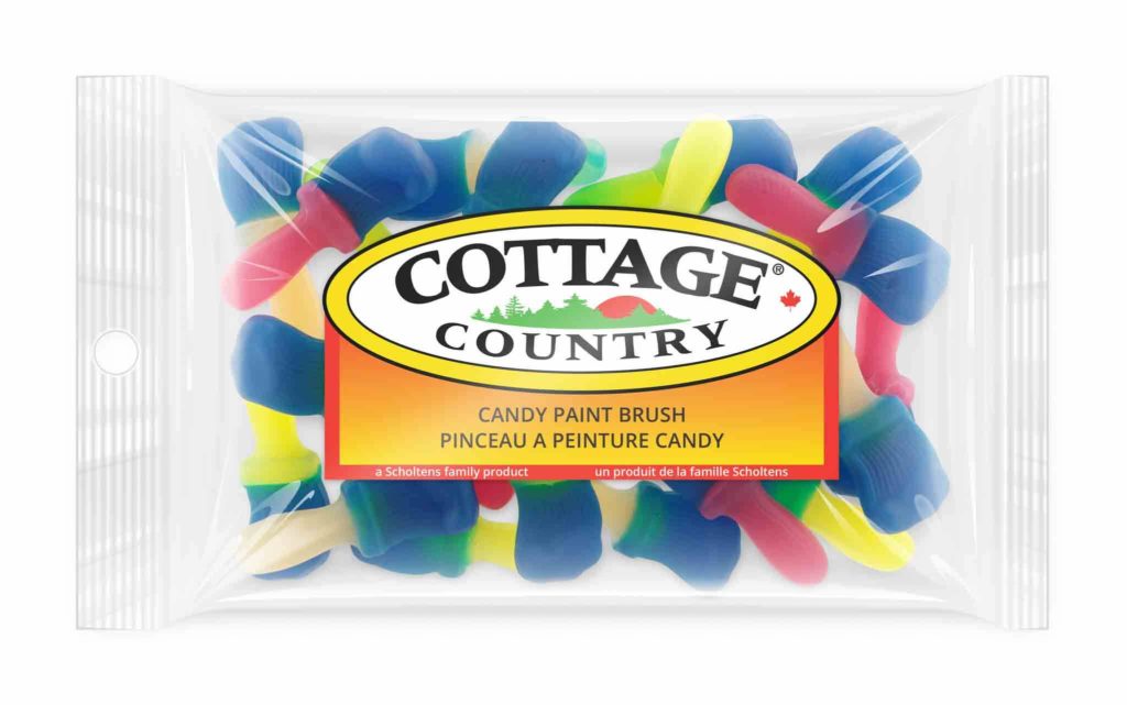 Candy Paint Brushes 130g Plant Based Cottage Country Candies