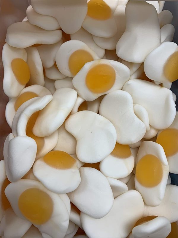Gummy Fried Eggs 2.5KG Bulk