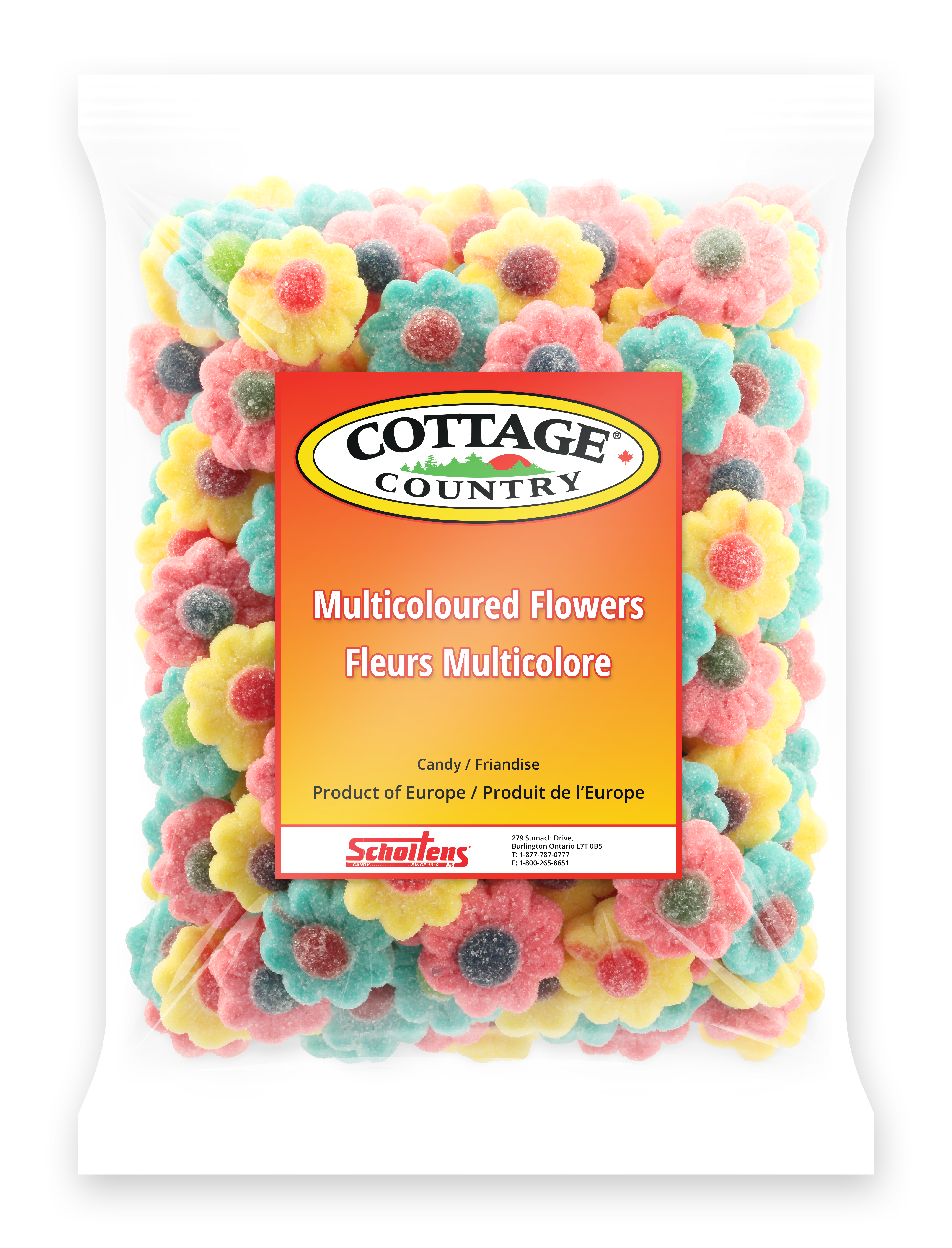 Multicoloured Flowers 1KG