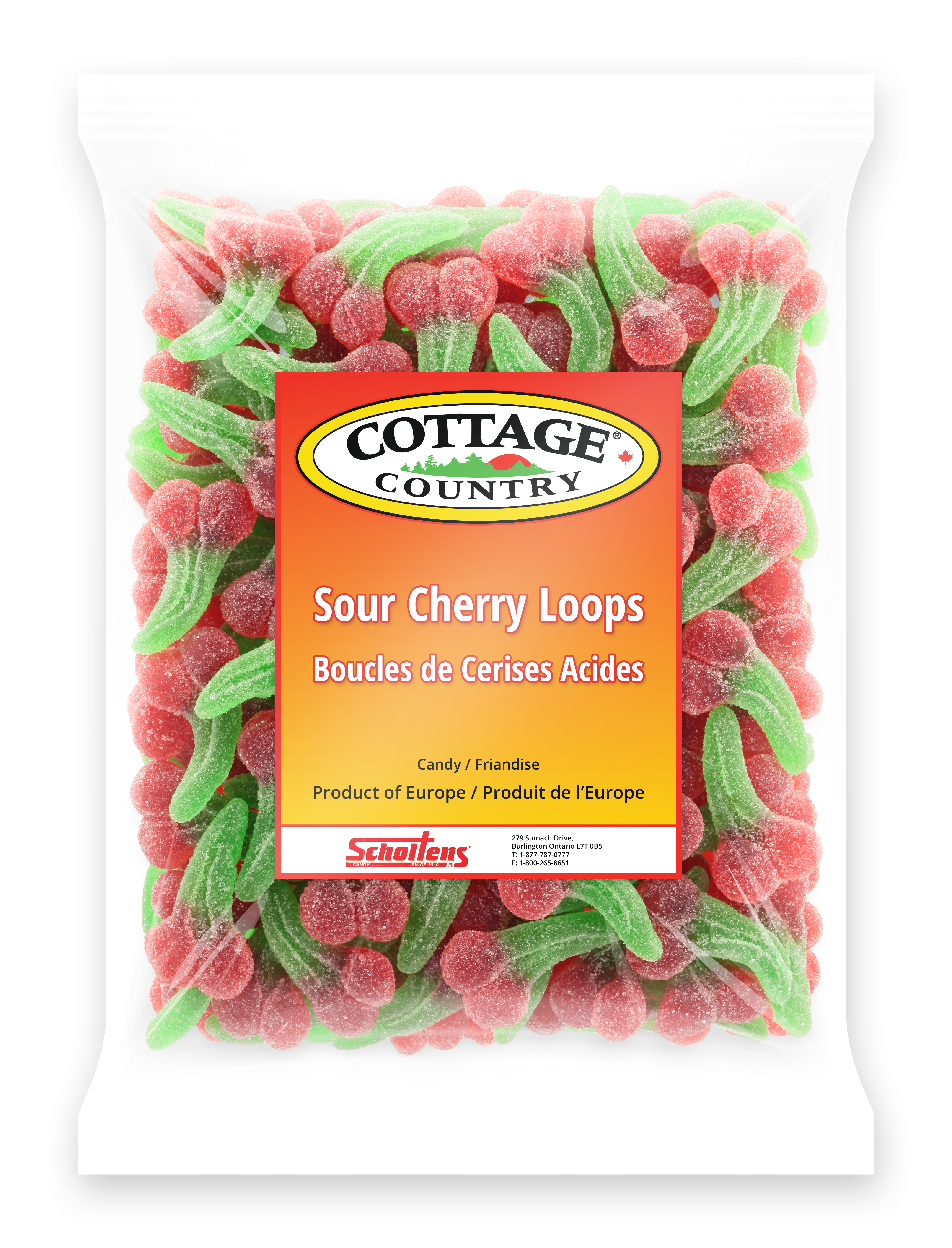 Sour Cherry Loops 1KG