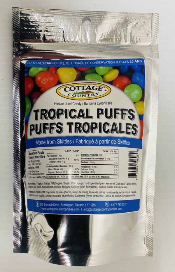 Freeze Dried Tropical Puffs 100g