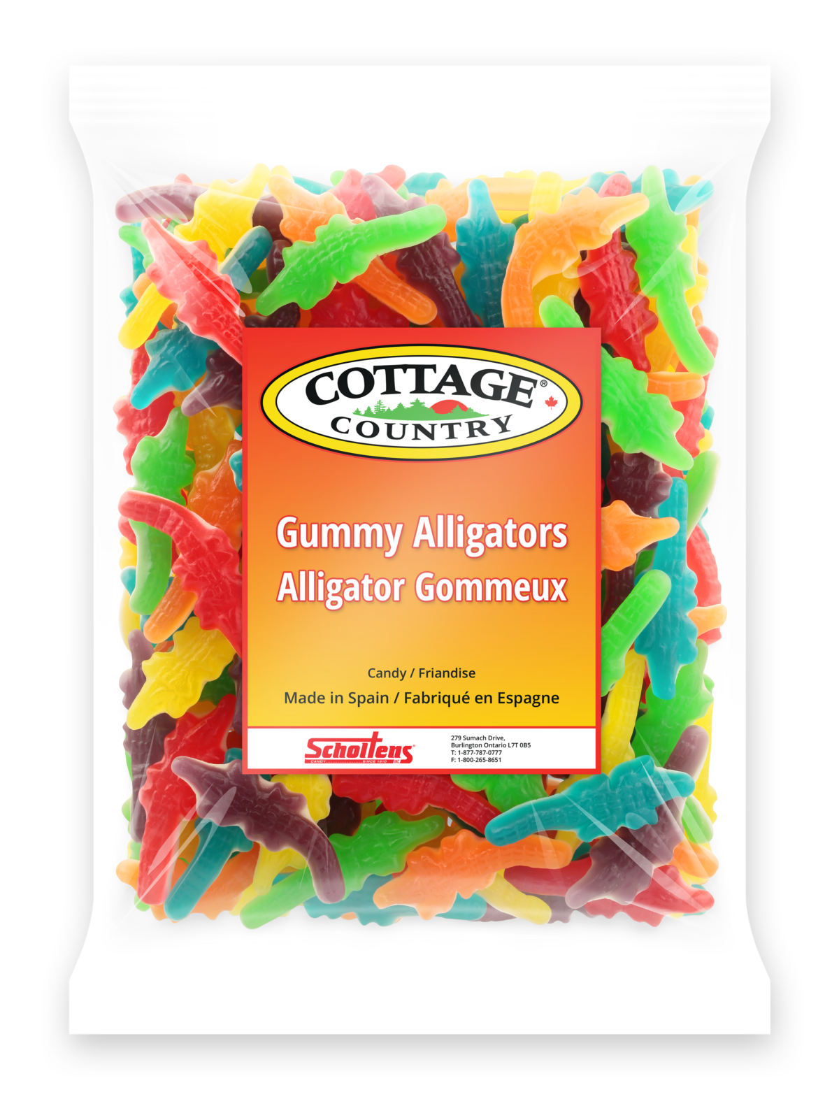 Gummy Alligators 1 KG - Cottage Country Candies