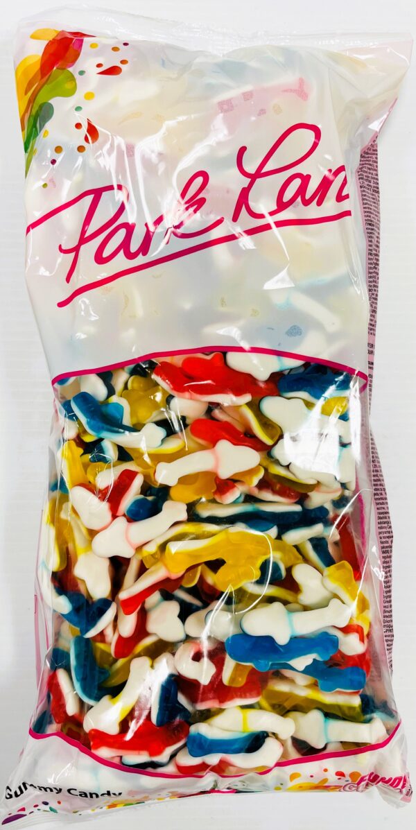 Multi Coloured Gummy Sharks 2.5 KG *NEW*