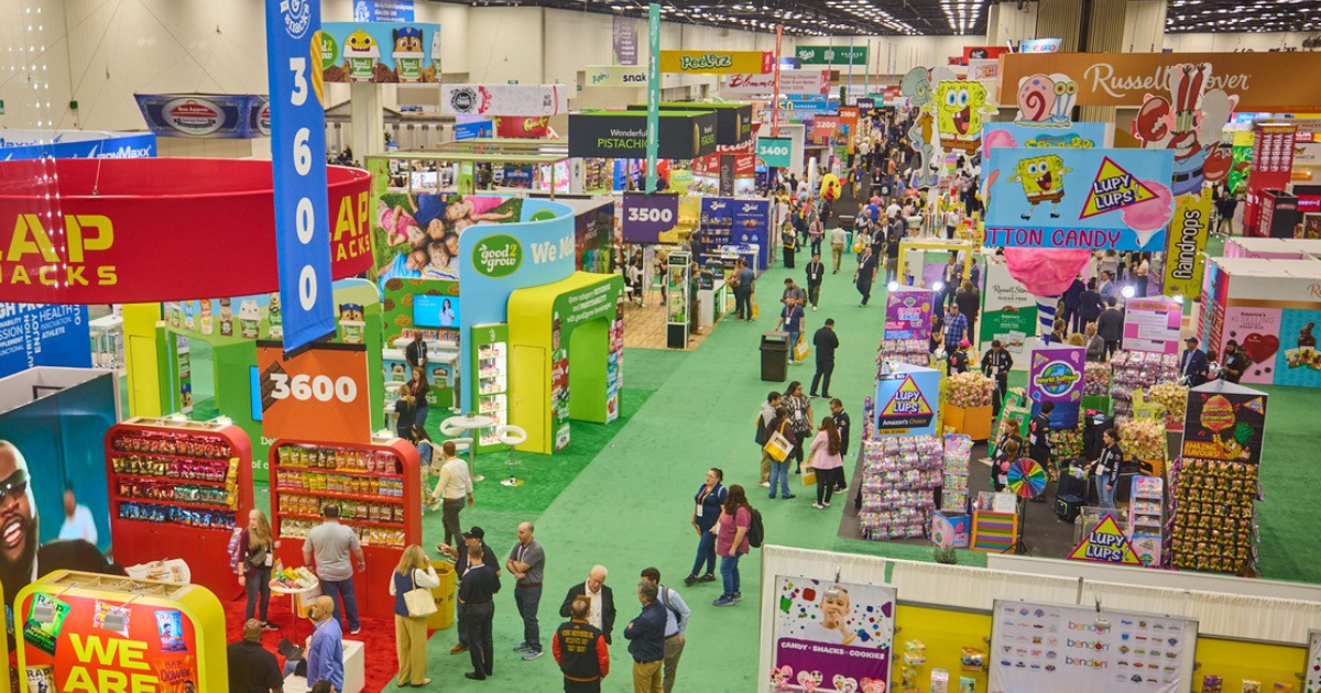 Aerial Overview of Sweets and Snacks Expo 2025