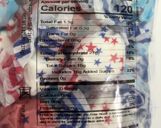 State Fair Salt Water Taffy 3lbs